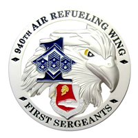 940 ARW First Sergeants Challenge Coin