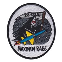 VANCE AFB SUPT Class 23-03 Maximum Rage Patch