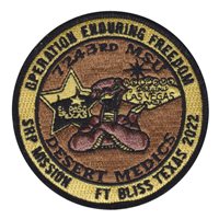 7243 MSU Desert Medics Patch