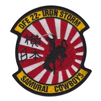 153 MXG Samurai Cowboys Patch
