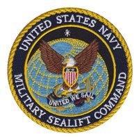 US Navy Military Sealift Command Patch