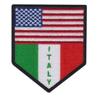 31 LRS USA Italy Flag Patch