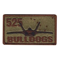 525 AMU F-22 Raptor Bulldogs Morale Patch