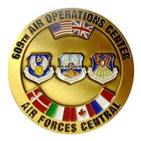 609 AOC Strategy Division Challenge Coin