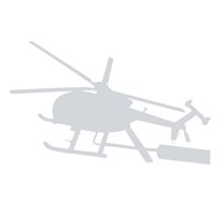 Boeing AH-6 A/MH-6X Custom Airplane Model Briefing Sticks