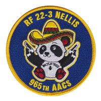965 AACS RF 22-3 Nellis Patch