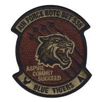 AFROTC Detachment 538 Blue Tigers OCP Patch