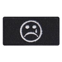 489 ATKS Sad Face Pencil Patch