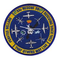 33 RQS 70 Year Anniversary Patch