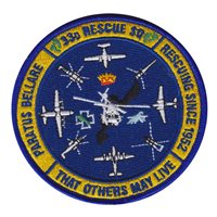 33 RQS 70 Year Anniversary Patch