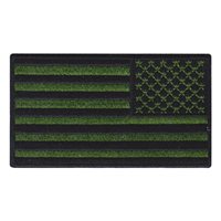 VAQ-138 USA Flag Reverse Green Patch