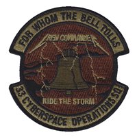 33 COS Crew Commander OCP Patch