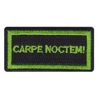 DangerPig LLC Carpe Noctem Pencil Patch