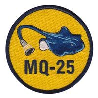 USN VUQ 10 MQ -25 Stingray Patch