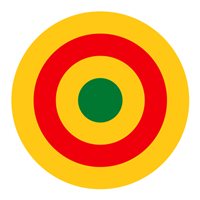 Rwandan Air Force Mi-24 Custom Airplane Briefing Stick