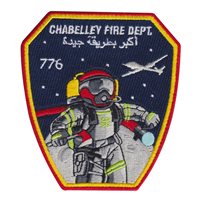 776 EABS Chabelley Fire Dept Patch