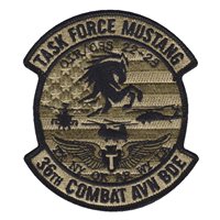 36 CAB Task Force Mustang Subdued Patch 