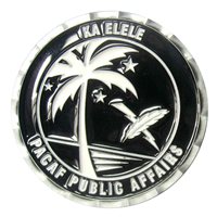 PACAF Public Affairs Command Challenge Coin
