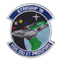 USAFA CS-19 Starship Patch