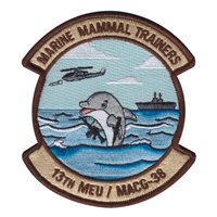 13 MEU Marine Mammal Trainers Patch