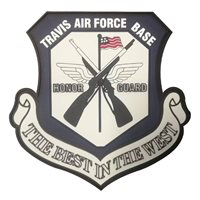 Travis AFB Honor Guard The Best in The West PVC Patch