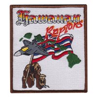 154 AMXS Hawaiian Raptors Patch