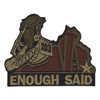 203 RHS Enough Said Morale OCP Patch