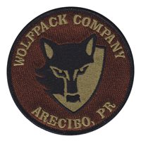 ROTC Interamerican University of Puerto Rico Wolfpack Company OCP Patch
