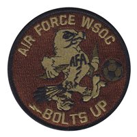 USAFA WSOC Bolts Up OCP Patch