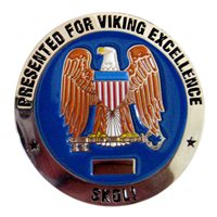 41 IS Presented for Vikings Excellence Challenge Coin
