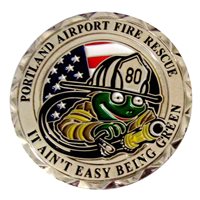 Portland Airport Fire and Rescue Challenge Coin