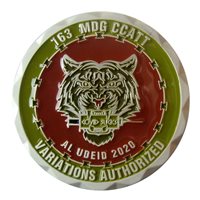163 MDG CCATT Challenge Coin