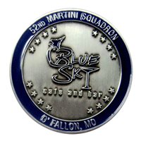 Blue Sky Cafe and Bar Challenge Coin