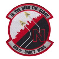 AFROTC Det 465 Cadet Wing Patch