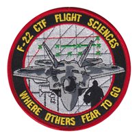411 FLTS CTF Flight Sciences Patch