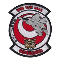 525 AMU F-22 Bulldogs Japan Patch
