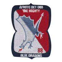 AFROTC Det 088 CSU Sacramento Blue Dragons Patch