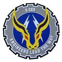 5 CES Engineers Lead The Way PVC Patch