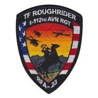 1-112 AVN RGT TF Toughrider Patch