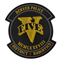 Denver Police Dept PVC Patch