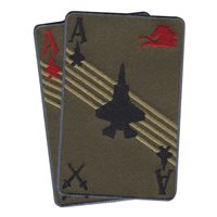 354 FW Playing Cards Patch