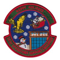 341 OSS Happy Holidays Morale Patch