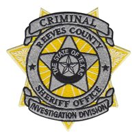 Sheriff Office Reeves County Criminal Patch