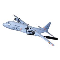 731 AS C-130H Hercules Custom Airplane Model Briefing Stick