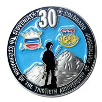 233 SFS State Partnership Program 30th Anniversary Challenge Coin