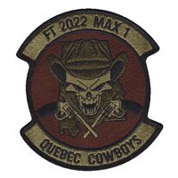 FT 2022 Max 1 Quebec Cowboys OCP Patch