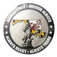 Maryland National Guard CSEL Challenge Coin