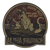 USAFA Preparatory School Alpha Squadron OCP Patch