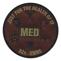 92 OMRS Just for the health of it OCP Patch