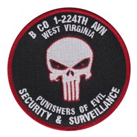 B Co 1-224th AVN, Det 28 OSA Punishers of Evil Patch